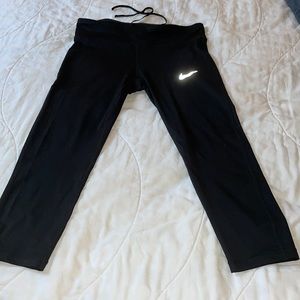 Brand new w tags- Nike running spandex. The Nike essential right fit. Crop.